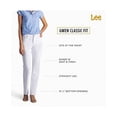 thumbnail image 2 of Lee Platinum Women's Gwen Classic Fit Straight Leg Jeans Gray Size 16, 2 of 6