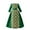 Army Green, variant on Muslim Abaya Dresses for Kids Girls Prayer Long Sleeve Formal Dress Embroidered Maxi Robe Islamic Ramadan Clothing, Yellow, 5 Years