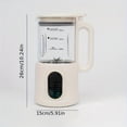 thumbnail image 2 of MesaSe 9-in-1 Compact 27.05oz Soy Milk Maker With Smart Display  Auto-Clean  And US Plug – 304 Stainless Steel Blade  Accessories Included, 2 of 8