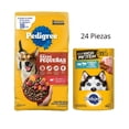 thumbnail image 1 of Pedigree Adulto Raza Pequeña 20 Kg + Caja Pedigree Adulto High Protein Sobre Cerdo Y Res 85gr (24 Pzas), 1 of 6
