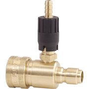 General Pump Quick Connect Pressure Washer Detergent Injector, 2.1mm Orifice, 3500 PSI, Model# ND10095P