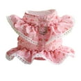 thumbnail image 2 of Methold Ropa floral para mascotas Conjunto de correa Correr Control de seguridad Chaleco Arnés Acolchado Elástico Halter salvaje Suministros Type3 NO3, 2 of 6