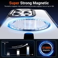 thumbnail image 4 of Temdan Funda Magnética para iPhone 15 Pro Max Transparente, [Compatible con Magsafe][2 Piezas Protector de Pantalla de Vidrio+Protector de Lente de Cámara] [No Amarillea] Delgada a Prueba de Golpes pa, 4 of 4