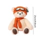thumbnail image 3 of Juguetes y pasatiempos, juguetes, peluches, oso de peluche clásico marrón con capucha y peluche coleccionable para regalo de Navidad, oso de peluche artesanal., 3 of 8