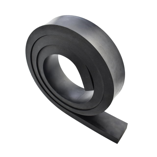 Tiras de goma TEKDOE de neopreno de 3/4 pulgadas de grosor, 2 pulgadas de ancho y 1,5 m de largo