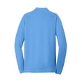 thumbnail image 4 of Port Authority 174 EZCotton 153 Long Sleeve Polo. K8000LS-Azure Blue-3XL, 4 of 4