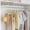 Sandy Beige, variant on LEDREM 30-Pack Adjustable Velvet Hangers, Heavy-Duty Non-Slip Skirt Hangers, Pants Hangers with Movable Clips, Space-Saving for Dresses & Coats, White