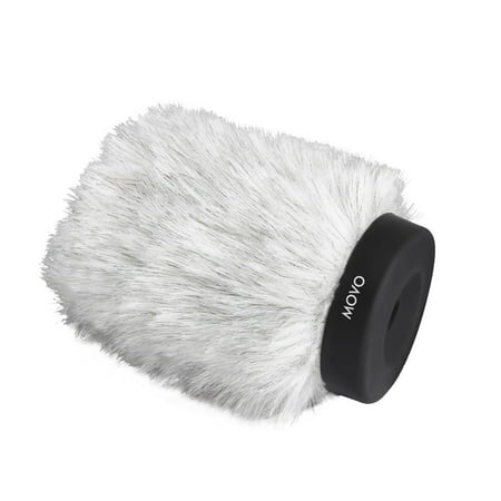 Movo WS120 Professional Windscreen with Acoustic Foam Technology for Shotgun Microphones up to 10cm Long