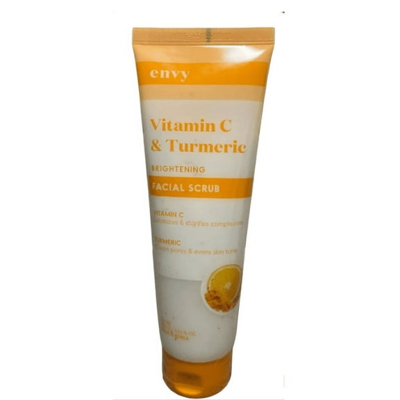 Envy Facial Scrub (Vitamin C & Turmeric) - 6.76 Fl Oz
