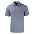 thumbnail image 2 of Men's Cutter & Buck Navy North Carolina Tar Heels Big & Tall Forge Eco Double Stripe Stretch Recycled Polo, 2 of 3