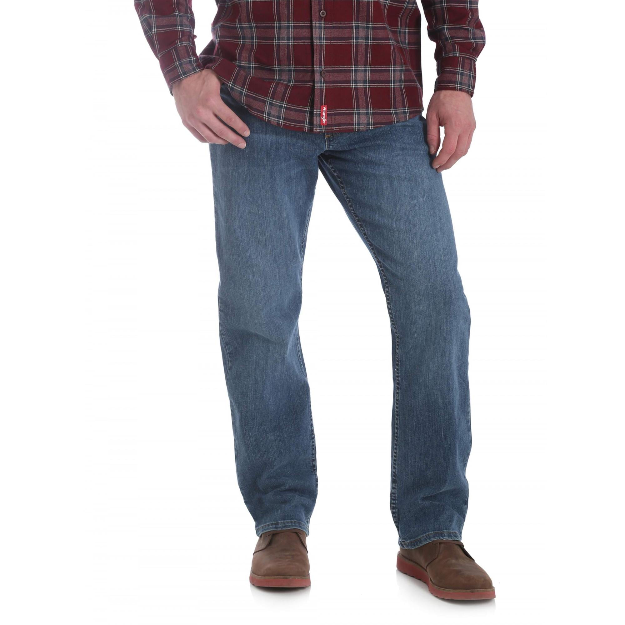 wrangler men's regular performance flex jean