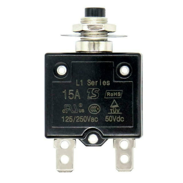 MYG Bouton Poussoir Thermique 12-50V DC 125-250V Volt AC