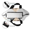 thumbnail image 4 of Honey Honeycomb Vintage Women Reusable Bag Large Shoulder Handbag Top Handle Purse Tote, 4 of 6