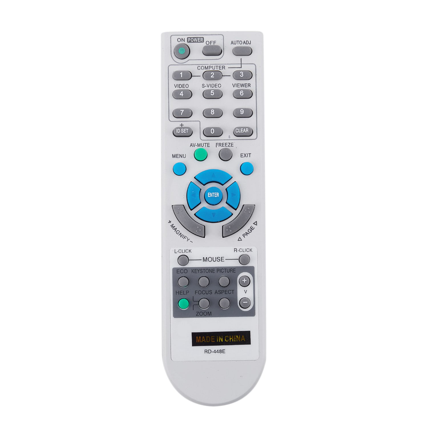 Remote Control for NEC NP-M271X NP-M300X NP-M311X Replacement 