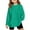 #A09-Green, variant on XADYUY Girls Long Sleeve T Shirts Size 6-7 Crewneck Winter T-Shirts for Kids Girls Trendy Basic Girls Tops Trendy Oversized Girls Blouses,4-5 Years Black