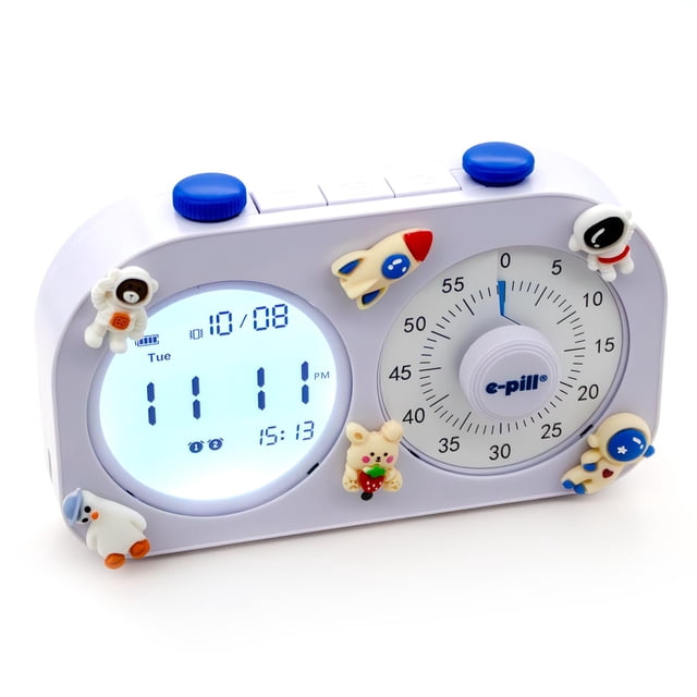 Temporizador e-pill Task-E-Lert 2 en 1 Pomodoro con 3 alarmas