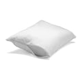 thumbnail image 1 of Feather/Down-Proof, 100% Cotton, Pillow Protector - Reduce Pokes with Hypoallergenic, Breathable, Machine Washable, Quiet, Soft Covers - Zippered Enclosure & Machine Washable (2, Queen), 1 of 10
