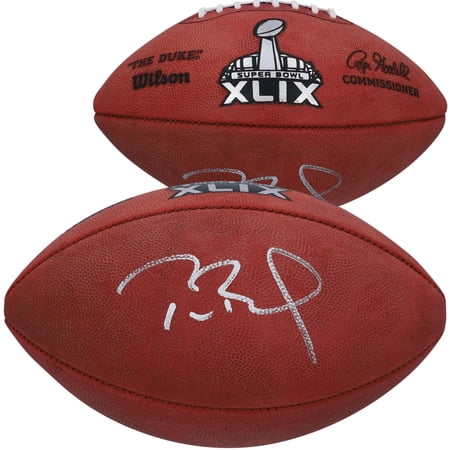 Tom Brady New England Patriots Autographed Super Bowl XLIX Pro Football - Fanatics Authentic Certified