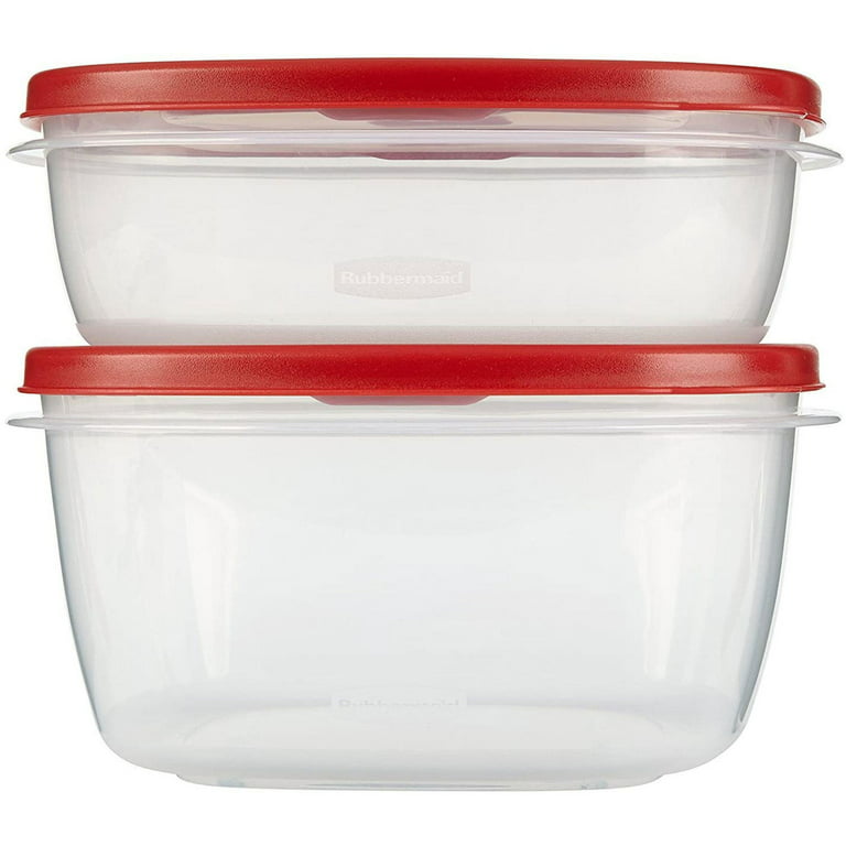 Rubbermaid Easy Find Lids 40-Piece Set Storage Containers, Clear –  ShopBobbys