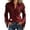 Red#1, variant on Western Outfit For Women Faux Suede Western Fringe Decor Jacket Button Down Slim Fit Casual Outerwear Trendy Fall Outfits