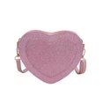 thumbnail image 1 of Bolso bandolera con forma de corazón, de piel sintética, para mujer., 1 of 5