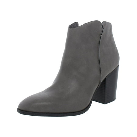 

Sun + Stone Womens Graceyy Faux Leather Ankle Ankle Boots