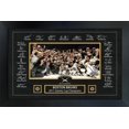 thumbnail image 1 of Boston Bruins 2011 Stanley Cup Replica Signature Frame with Game-Used Net, 1 of 4