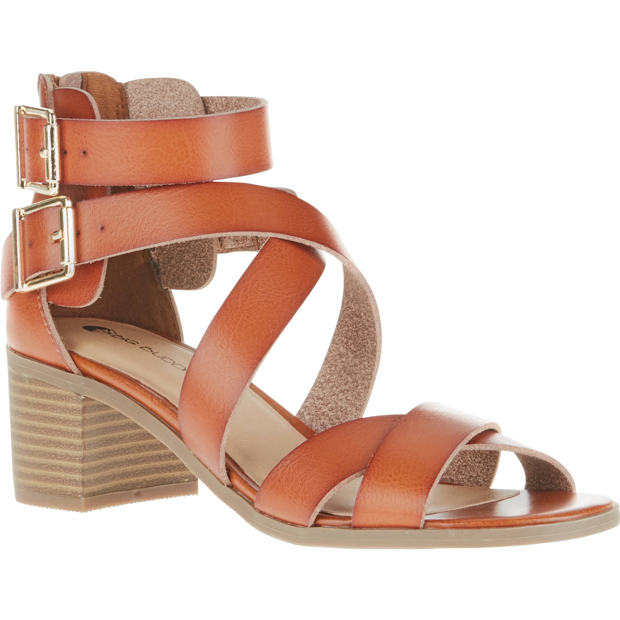 Women's Multi Strap Heel Casual Dress Shoe