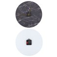 thumbnail image 4 of YUMILI Wall Clock, Marble Printing Decorative Mute Round Hanging Clock, Home Decoration, 4 of 8