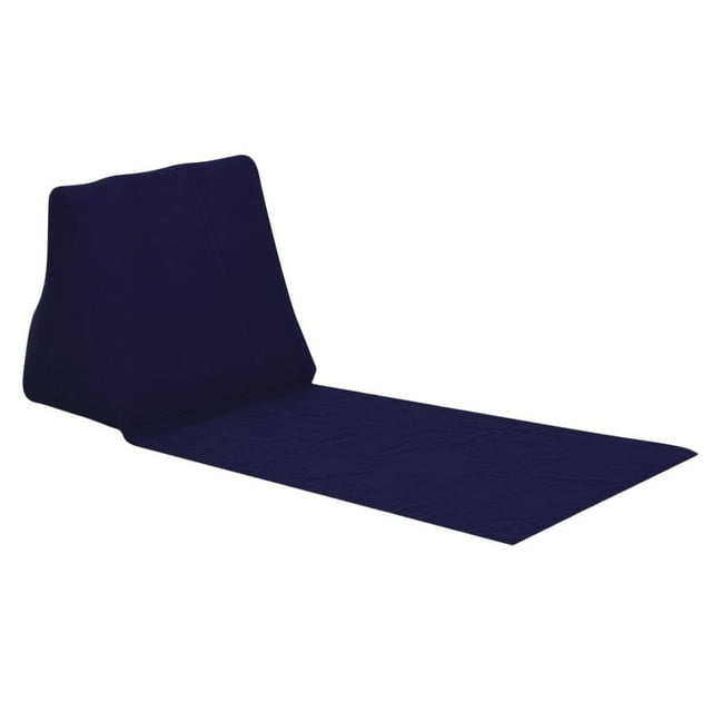 S SERENABLE Camping Lounger Navy Blue