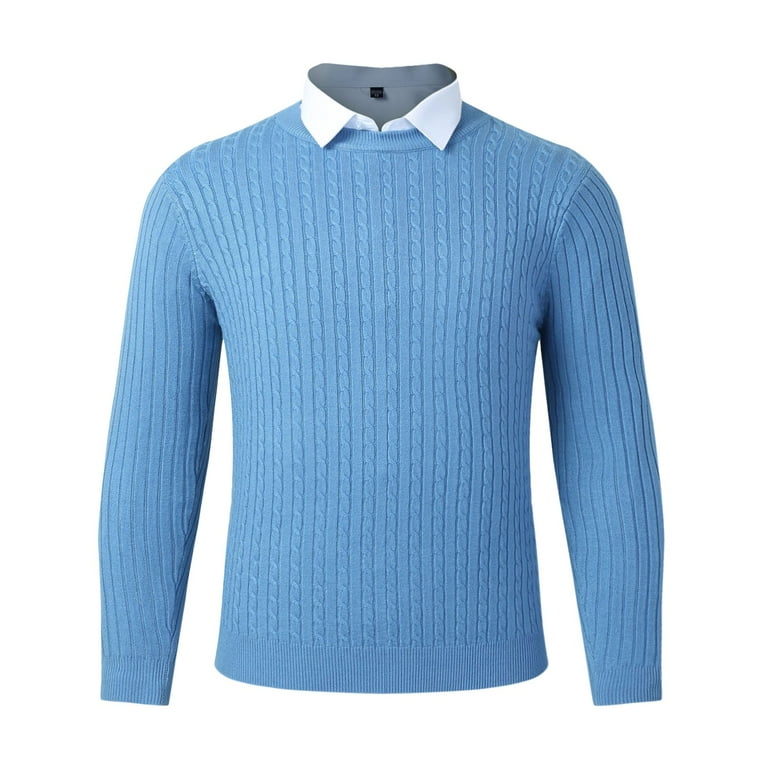 Simple Solid Color High Neck Collar Knitting Sweaters Simple Solid Color High Neck Collar Knitting Sweaters
