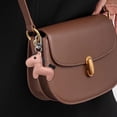 thumbnail image 6 of Lerpwige 2Pcs Handcmade Horse Shaped Key Holder Soft PU Stylish Practical Gift, 6 of 14