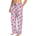 thumbnail image 6 of Honiee Cherry Strawberry for men - a sleek fusion of Straight Pajama Pants, versatile Lounge Pants, and cozy Sleepwear, all rolled into one-Small, 6 of 6