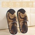 thumbnail image 2 of Balery Egyptian Cat Pharaoh Magic Pantuflas de Casa de Felpa Silenciosas con Diseño Estampado, Zapatillas Cómodas Antideslizantes de Algodón para Interior-Large, 2 of 8