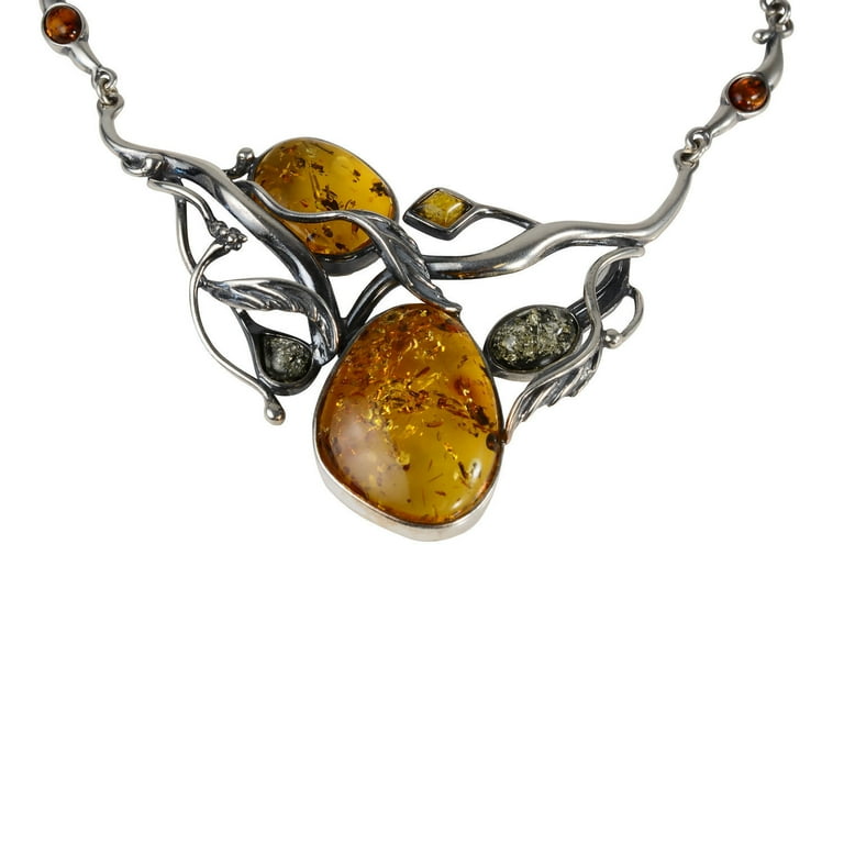 Amber necklace best sale walmart