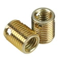 thumbnail image 2 of Inserto de rosca de tornillo, 10 piezas Inserto roscado de 3 orificios tipo 308 Inserto de reparación de rosca Construcción robusta, 2 of 8