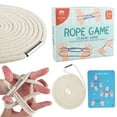 thumbnail image 1 of Silicone Suction Cup Toys Flower Rope Finger Game Rope Elastic Cotton Rope With 10 Teaching Cards Early Learning Enlightenment Teaching Suitable For Preschool Children Fun Interactive Activities., 1 of 9
