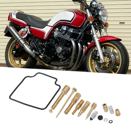 

EBTOOLS Carb Repair Parts 14PCS/Set Carburetor Repair Kit Replacement For CB750 Seven Fifty RC42 1992‑2008 Carburetor Rebuild Kit