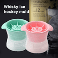 thumbnail image 4 of Sphere Ice Molds，Round Ice Cube Mold, Mold for Whisky Ice Balls, Cocktail Drinks, 4 of 5