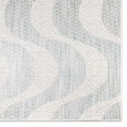 thumbnail image 5 of Well Woven Ameta Blue Geometric Flatweave Wavy Stripes Pattern Area Rug, 5 of 6