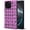 Amethyst Plaid, variant on COCOMII Rectangle for iPhone 16 Pro Case, Blush Monochrome Coco&Mii