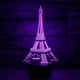 thumbnail image 1 of Luz nocturna LED 3D de la Torre Eiffel de París para dormitorio infantil, 1 of 4