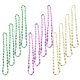 thumbnail image 4 of KAKOWELY 12 collares de Mardi Gras con cuentas doradas, moradas y verdes para mujeres y niñas, accesorios para disfraces de carnaval mexicano., 4 of 5