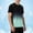 #Green, variant on Men's Gradient Color Short Sleeve Crew Neck Athletic T-Shirt,Blue,Big Men's,Tall Men's XXXXXL,Young Men's T-shirt