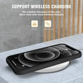 thumbnail image 6 of Compatible with iPhone 12 Case Full Body Clear Design with Built-in Screen Protector Shockproof Anti-Scratch Rugged Phone Case 360 Protective Cover for iPhone 12 6.1 inch, Black, 6 of 8