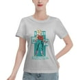 thumbnail image 1 of Women's Basic Short Sleeve T-Shirt Super Saiyan, 1 of 6