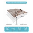 thumbnail image 5 of Quilts Full Size, Marble Brown Soft Comforter Bedding Set for Bed, Modern Abstract Ink Painting Luxury Lightweight Quilted Bedspread with Pillow Cover(2 Pieces) for All Season, 78x90 Inch, 5 of 6