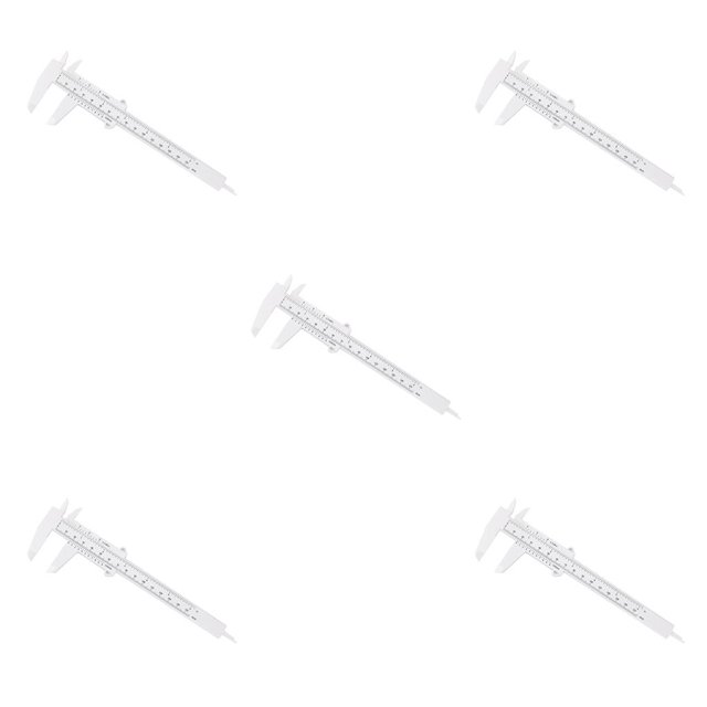 Kenally Calibre Vernier deslizante de 150mm, calibre de regla de plástico, herramienta de medición de apertura de doble escala, experimento de Type8 NO8 Kenally CBP049628