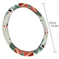 thumbnail image 4 of Christmas 14.5 Inch Printing PVC Leather Steering Wheel Cover Auto Accessories, 4 of 6