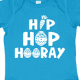 thumbnail image 4 of Inktastic Easter Hip Hop Hooray with Eggs and Carrot Boys or Girls Baby Bodysuit, 4 of 5